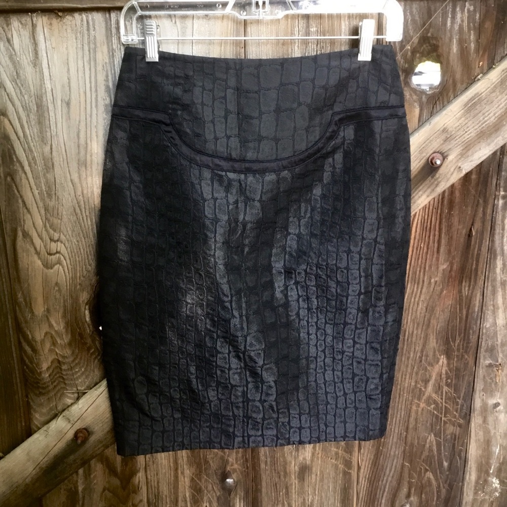 New Magaschoni straight black pencil skirt 2